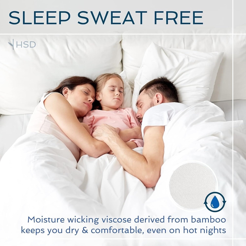 Hotel Sheets Direct 100% Viscose Derived from Bamboo Sheets Set Twin - Coolin... - Picture 5 of 10